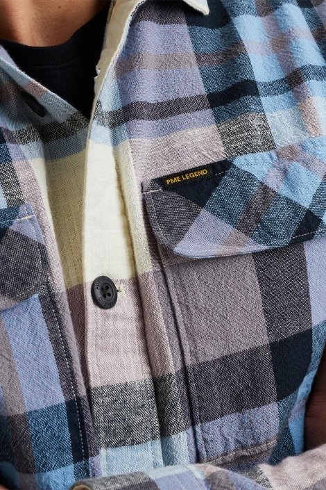 PME legend long sleeve shirt slub yarn dyed c